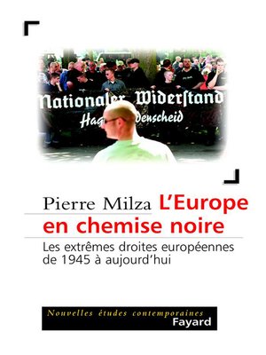 cover image of L'Europe en chemise noire